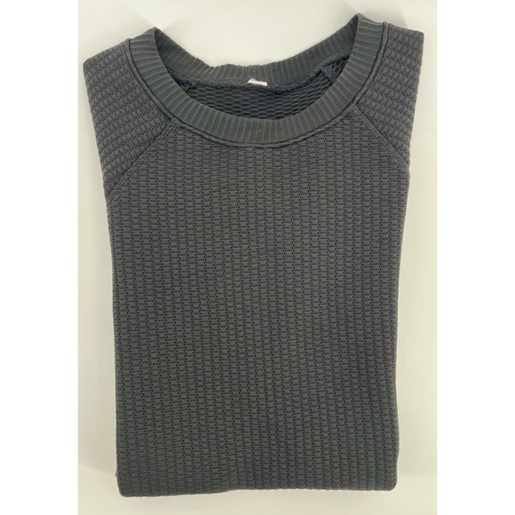 Lululemon Rest Less Pullover Black Longsleeves‎ Women's Athleisure Top - Picture 3 of 6